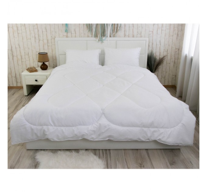 Руно Ковдра Руно силіконова біла Вафелька 140х205 (321.52СЛБ_Білий_1)