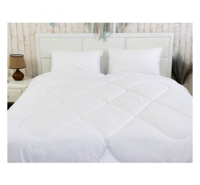 Руно Ковдра Руно силіконова біла Вафелька 140х205 (321.52СЛБ_Білий_1)