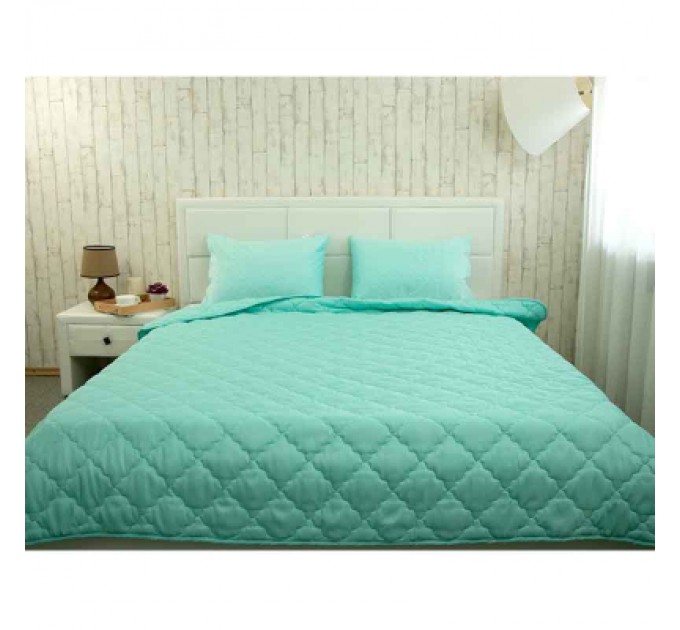 Руно Ковдра Руно силіконова бірюзова 155х210 (317.52СЛКУ_Бірюзовий)