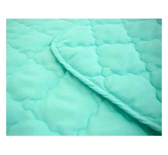 Руно Ковдра Руно силіконова бірюзова 155х210 (317.52СЛКУ_Бірюзовий)