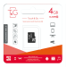 T&G Карта пам`ятi MicroSDHC 4GB Class 10 T&G (TG-4GBSDCL10-00)