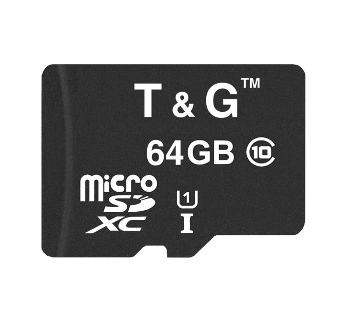 T&G Карта памяти MicroSDXC  64GB UHS-I Class 10 T&G (TG-64GBSDCL10-00)