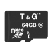 T&G Карта памяти MicroSDXC  64GB UHS-I Class 10 T&G (TG-64GBSDCL10-00)