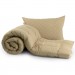 Руно Ковдра Руно набір ковдра 140х205 + 1 подушка 50х70 силіконова Бежева (К_924.52СЛ300_Бежевий)