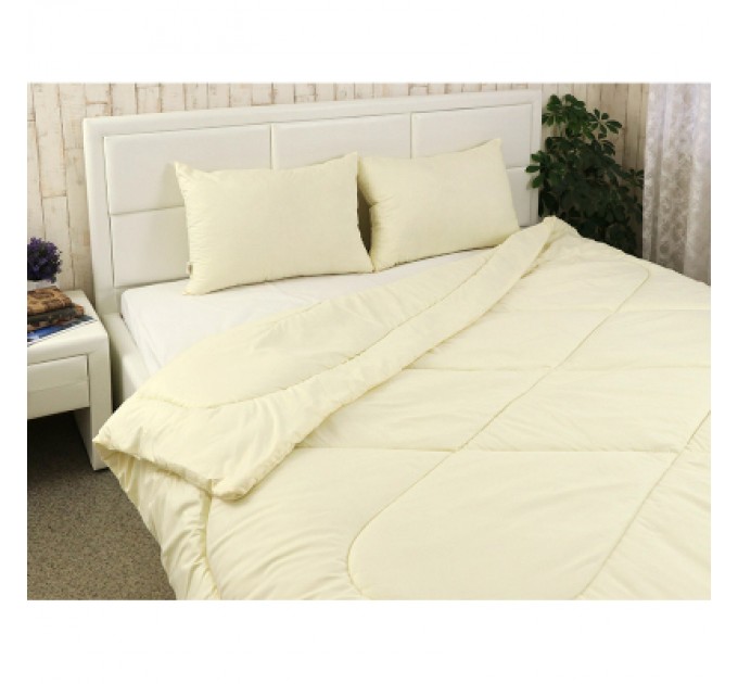 Руно Ковдра Руно набір ковдра 200х220 + 2 подушки 50х70 (925.52СЛБ_Молочний)