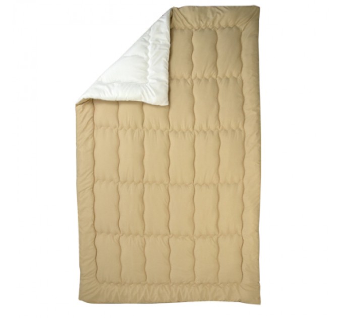 Руно Ковдра Руно набір ковдра 200х220 + 2 подушки 50х70 силіконові Бежевий (К_925.52СЛ300_Бежевий)