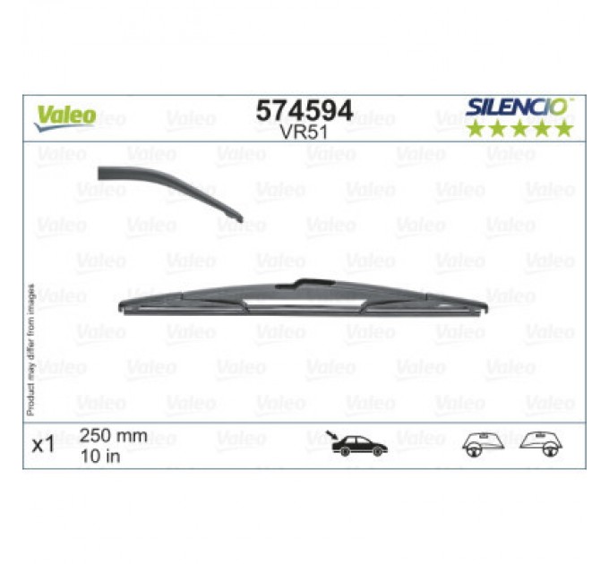 Valeo Щітка склоочисника Valeo 574594