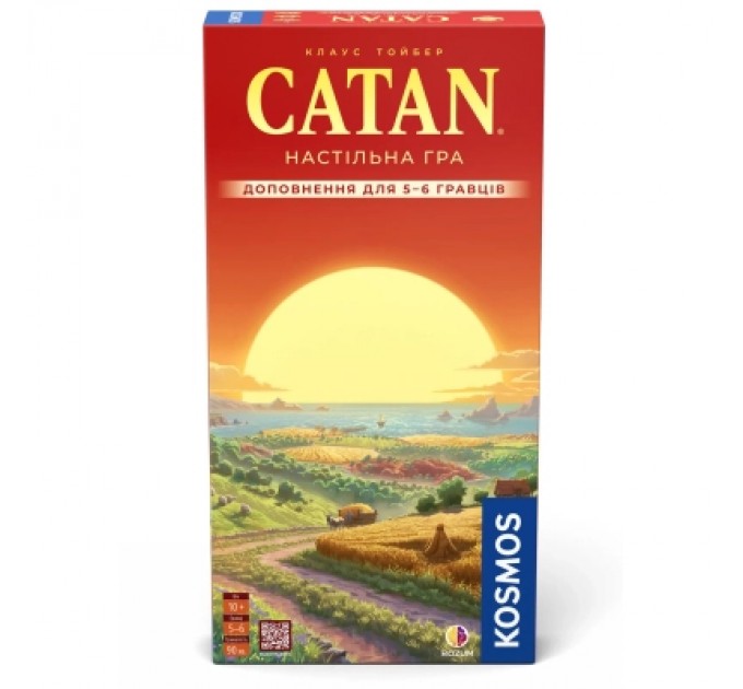 Rozum Настільна гра Rozum Catan Доповнення для 5-6 гравців (R101UA)