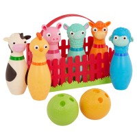 Ігровий набір Battat для боулінгу - Весела ферма (BT1802Z)