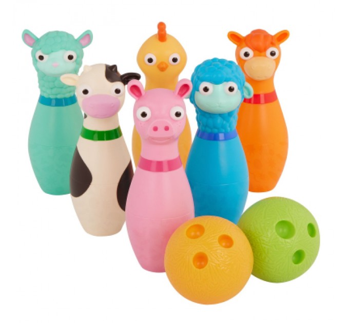 Battat Ігровий набір Battat для боулінгу - Весела ферма (BT1802Z)