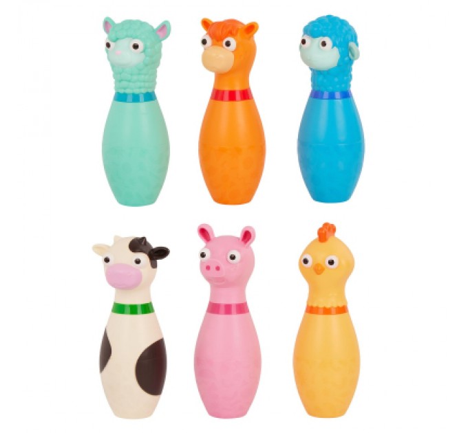 Battat Ігровий набір Battat для боулінгу - Весела ферма (BT1802Z)