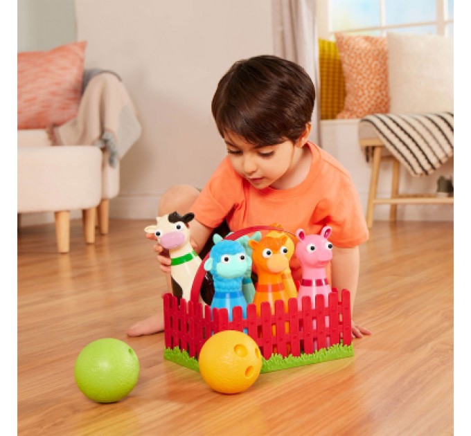 Battat Ігровий набір Battat для боулінгу - Весела ферма (BT1802Z)