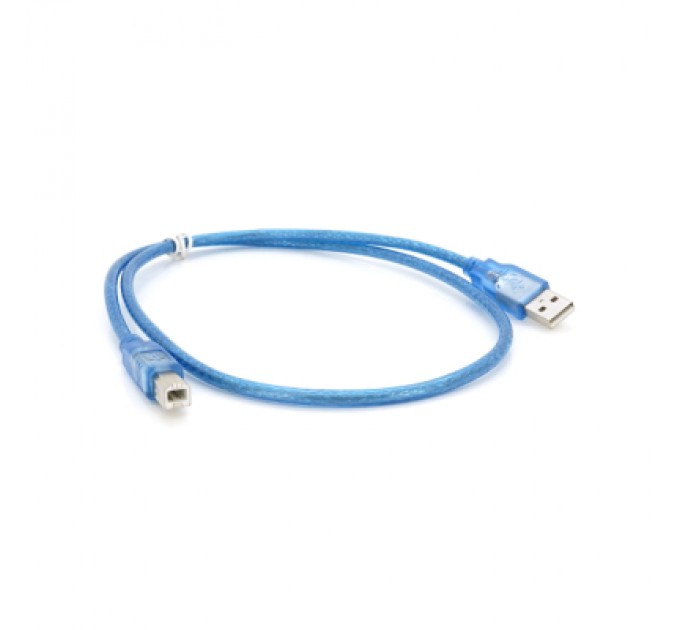Ritar Кабель для принтера USB 2.0 AM/BM 0.5m blue Ritar (YT-AM/BM-0.5TBL)