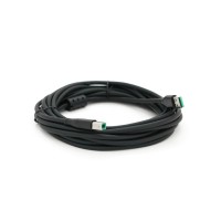 Кабель для принтера USB 2.0 AM/BM 5.0m ferrite black VEGGIEG (V-U207)