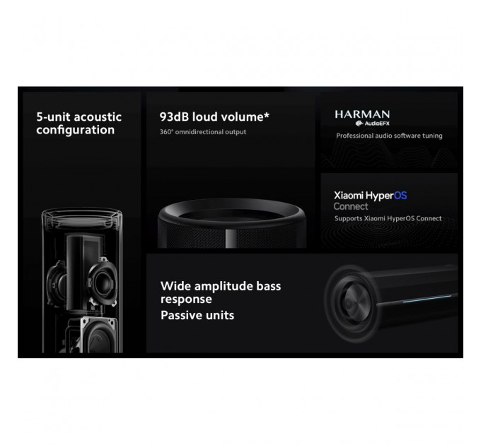 Xiaomi_ Акустична система Xiaomi Bluetooth Speaker Black (QBH4275GL)_EU