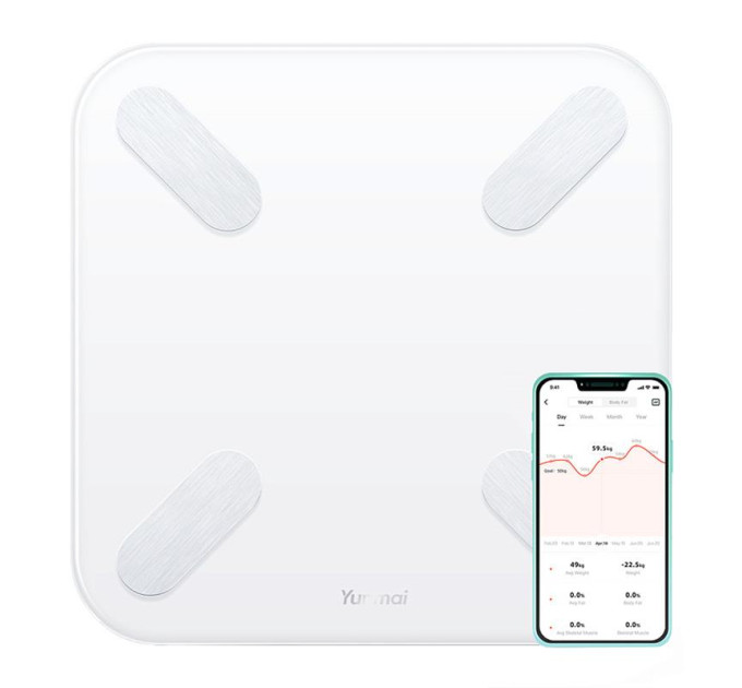 Yunmai Весы напольные Yunmai X Smart Scale (YMBS-M268)