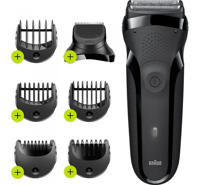 Braun Електробритва Braun Series 3 300BT Black/Black