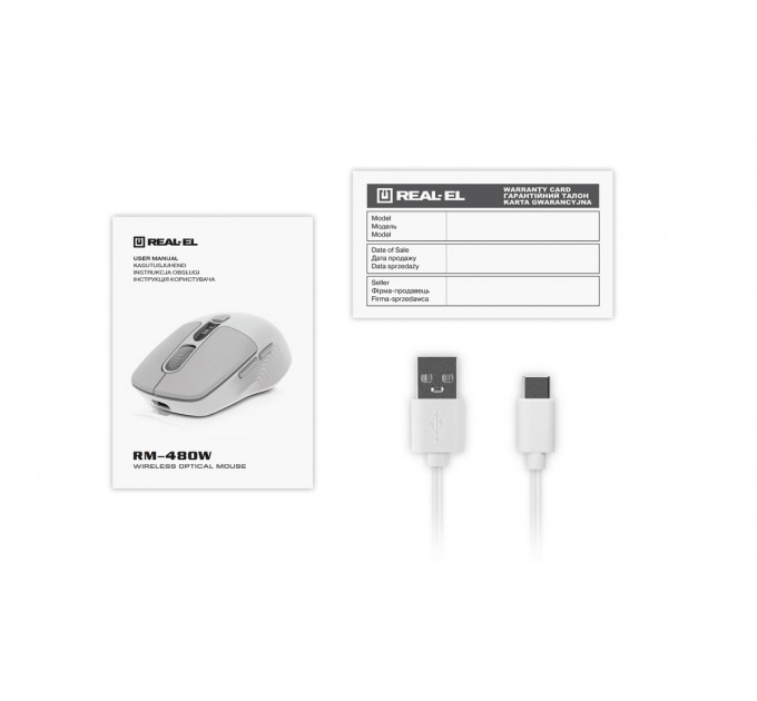 REAL-EL Миша бездротова REAL-EL RM-481W