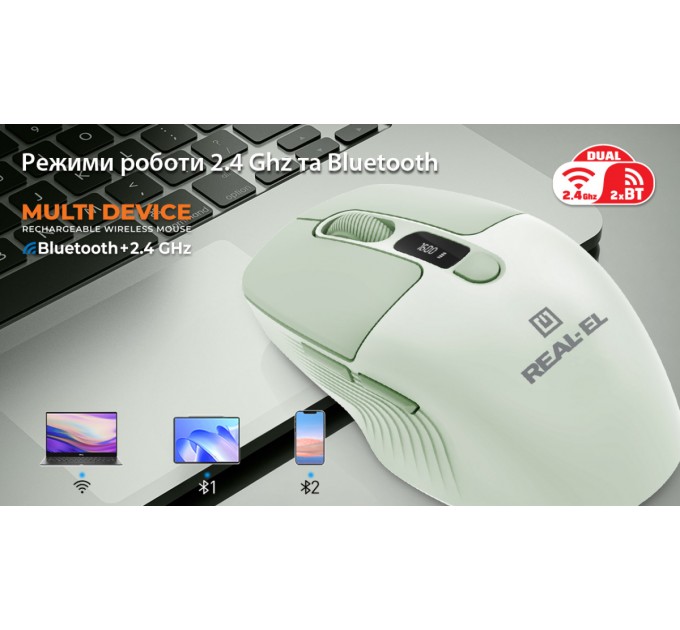 REAL-EL Миша бездротова REAL-EL RM-481W