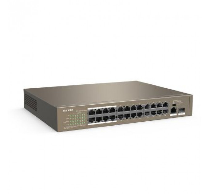 Комутатор мережевий Tenda TEF1126P-24-250W