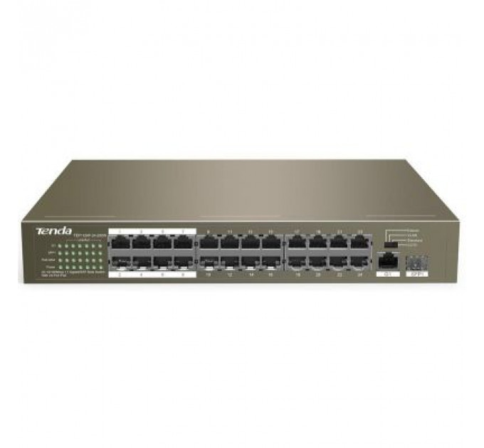Комутатор мережевий Tenda TEF1126P-24-250W