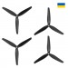 PROP UA Пропелер для дрона PROP UA 10x7x3 GLASS FIBER 2СW+2CCW (CF10х7)