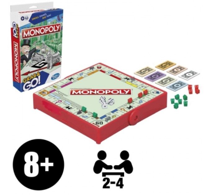 Hasbro Настільна гра Hasbro дорожня Монополія (F8256)