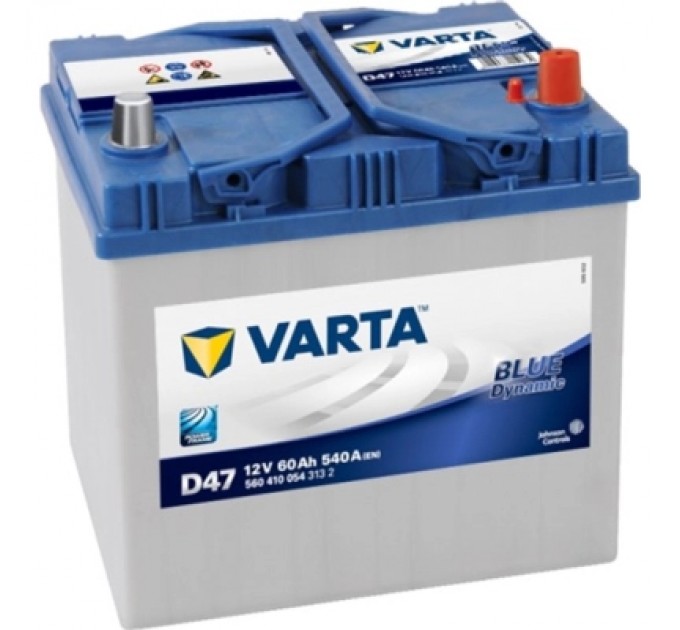 Varta Акумулятор автомобільний Varta Blue Dynamic 60Аh без нижн. бурта (560410054)
