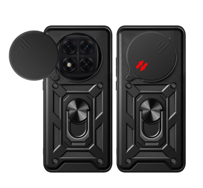 BeCover Чохол до мобільного телефона BeCover Military Xiaomi Redmi Note 14 Pro 5G Black (712869)