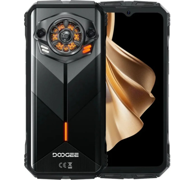 Doogee Смартфон Doogee S punk 6/256GB Phantom Black