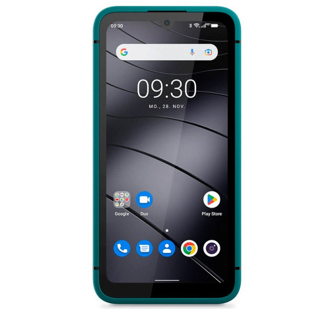 Gigaset Смартфон Gigaset GX4 IM 4/64GB Dual Sim Petrol (S30853H1531R112); 6.1" (1560х720) IPS / MediaTek Helio G99 / ОЗУ 4 ГБ / 64 ГБ встроенной + microSD до 1 ТБ / камера 48+8 Мп + 16 Мп / 4G (LTE) / Bluetooth, Wi-Fi, NFC / GPS, GLONASS, Beidou, Gal