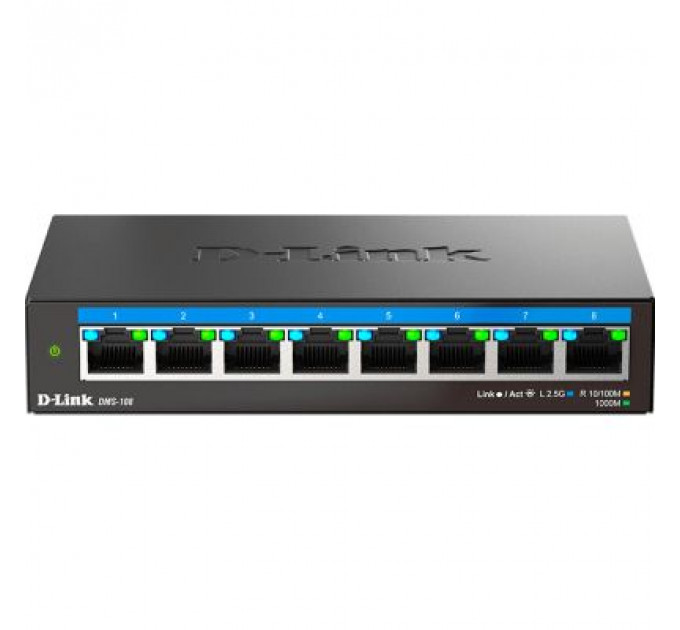 Комутатор мережевий D-Link DMS-108