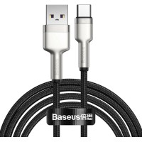 Дата кабель USB-C to USB-C 2.0m 66W metal Baseus (CAKF000201)