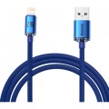 Baseus Дата кабель USB 2.0 AM to Lightning 2.0m 2.4A blue Baseus (CAJY000103)