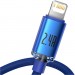 Baseus Дата кабель USB 2.0 AM to Lightning 2.0m 2.4A blue Baseus (CAJY000103)