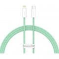 Baseus Дата кабель USB-C to Lightning 2.0m 20W green Baseus (CALD000106)