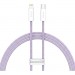Baseus Дата кабель USB-C to Lightning 2.0m 20W purple Baseus (CALD000105)