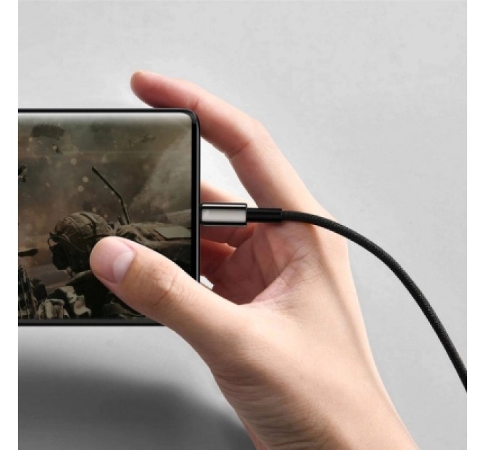 Baseus Дата кабель USB 2.0 AM to USB-C 2.0m 100W black Baseus (CAWJ000101)