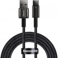 Baseus Дата кабель USB 2.0 AM to USB-C 2.0m 100W black Baseus (CAWJ000101)