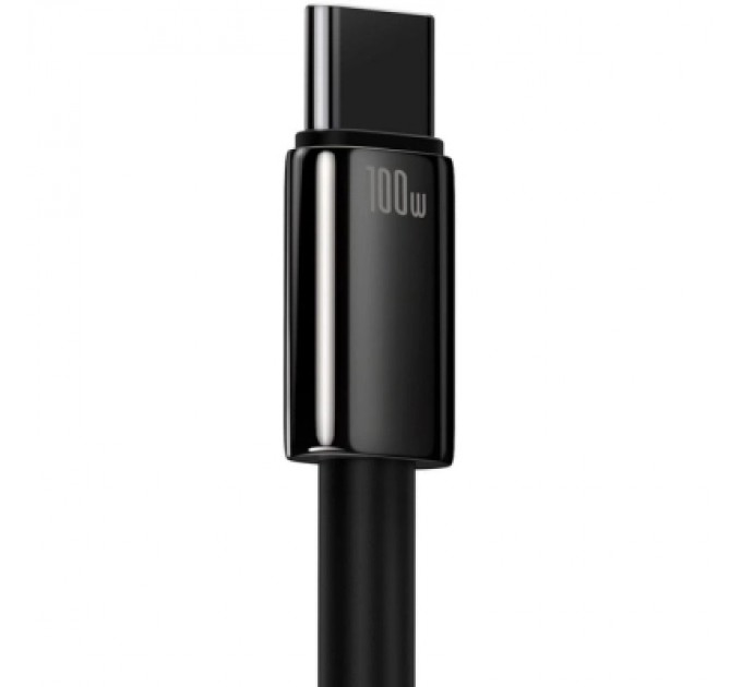 Baseus Дата кабель USB 2.0 AM to USB-C 1.0m 100W black Baseus (CAWJ000001)