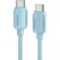 Essager Дата кабель USB-C to USB-C 2.0m 100W blue Essager (EXCTT1-WLA03-P)