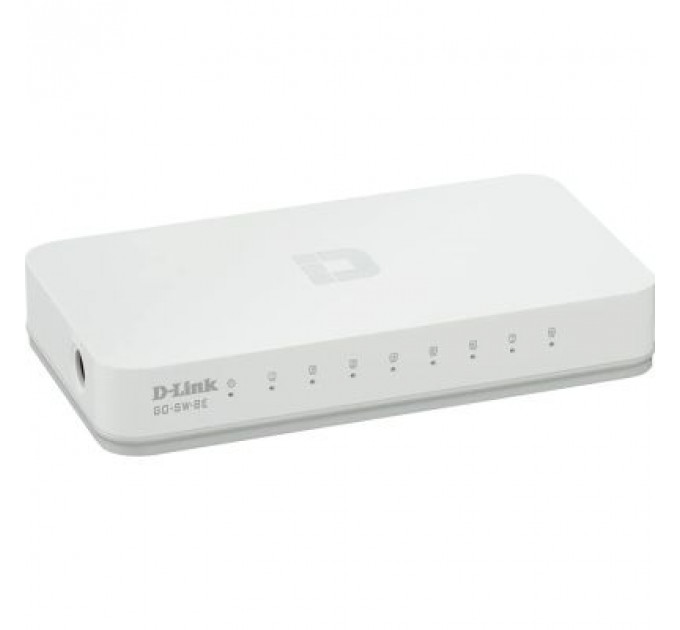 Комутатор мережевий D-Link GO-SW-8E