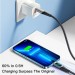 Essager Дата кабель USB-C to Lightning 1.0m 20W Digital Display black Essager (EXCTL-YD01)