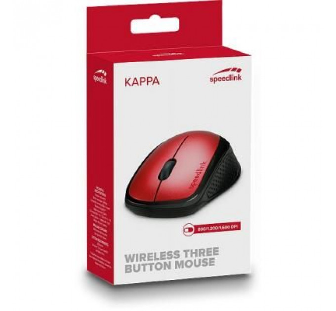 Мишка Speedlink Kappa Wireless Red (SL-630011-RD)