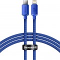 Baseus Дата кабель USB-C to Lightning 1.2m 20W blue Baseus (CAJY000203)