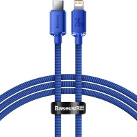 Дата кабель USB-C to Lightning 1.2m 20W blue Baseus (CAJY000203)