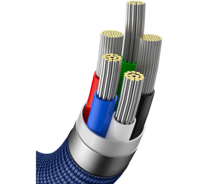 Baseus Дата кабель USB-C to Lightning 1.2m 20W blue Baseus (CAJY000203)