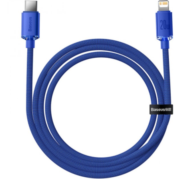 Baseus Дата кабель USB-C to Lightning 1.2m 20W blue Baseus (CAJY000203)