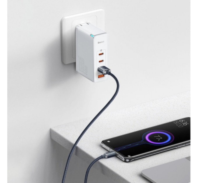 Baseus Дата кабель USB 2.0 AM to USB-C 1.2m 100W black Baseus (CAJY000401)