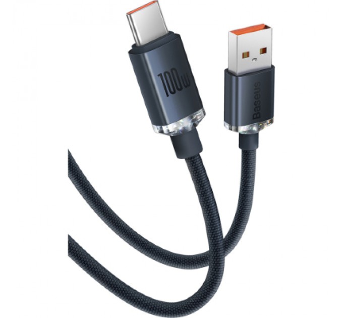 Baseus Дата кабель USB 2.0 AM to USB-C 1.2m 100W black Baseus (CAJY000401)
